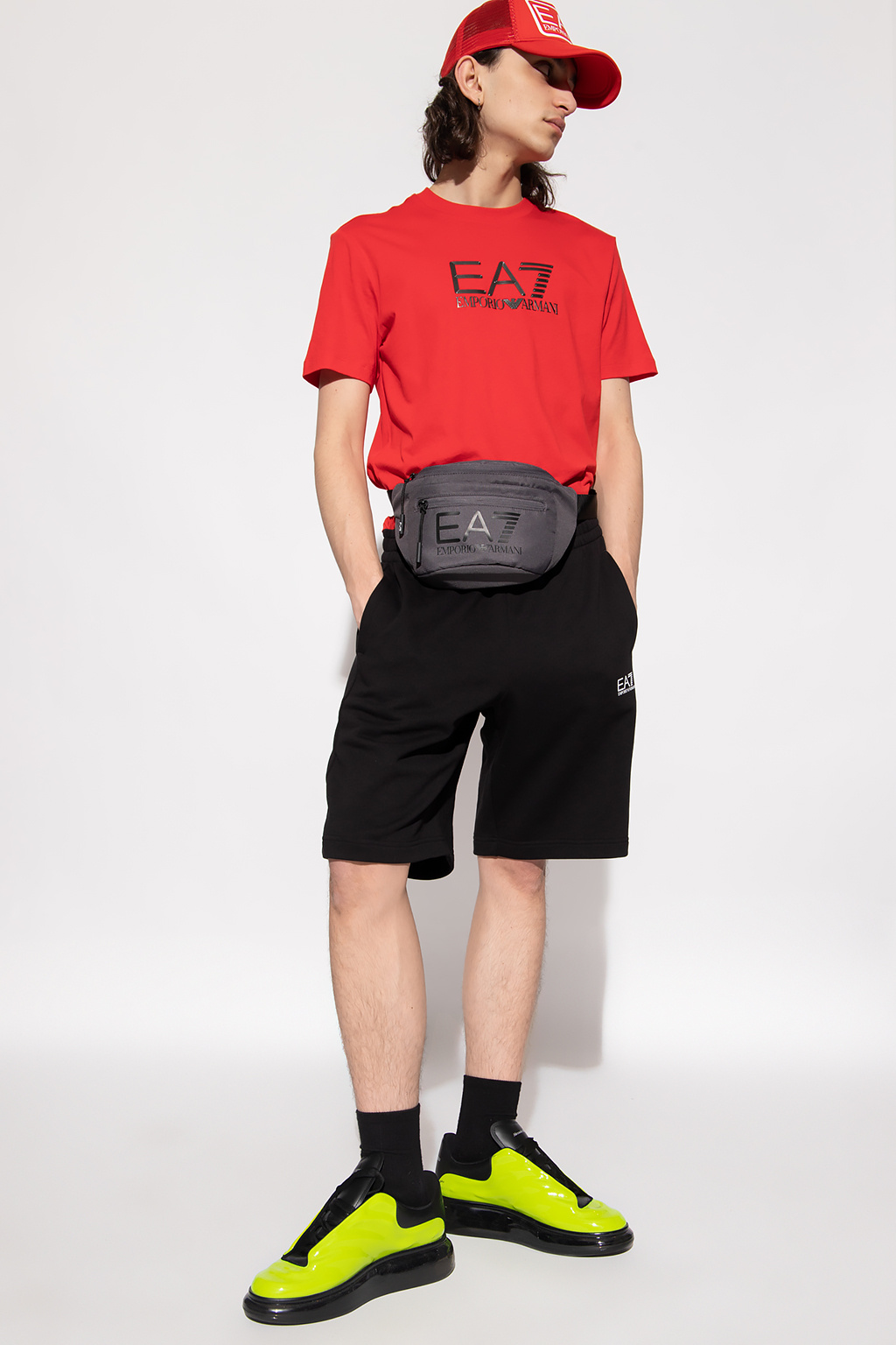 Boys armani outlet shorts